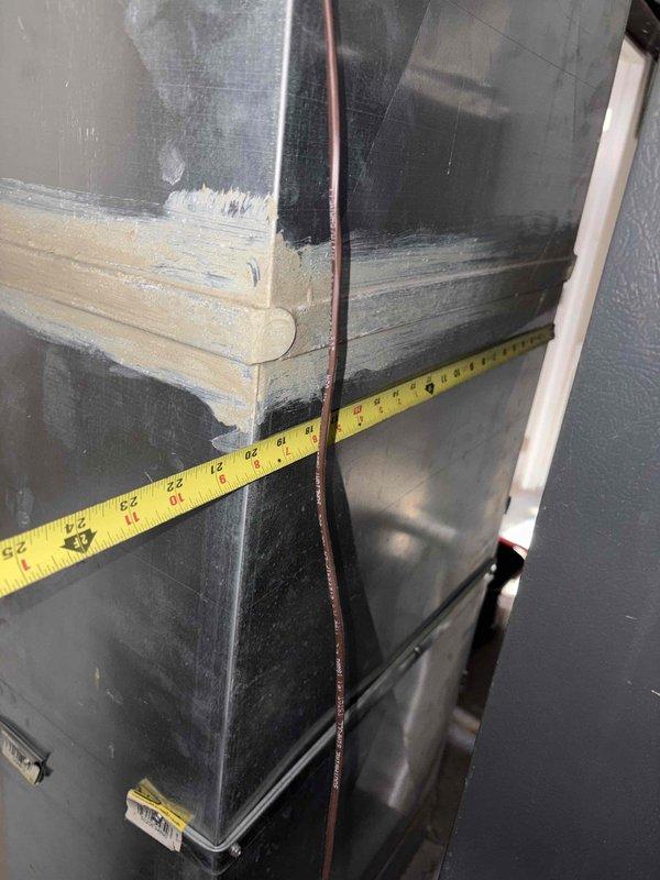 Conducted site assessment of basement to evaluate options for adding return air ductwork. Inspected existing HVAC system including main trunk line and electrical components. Took measurements of available space and existing ductwork to determine optimal routing for new return air path to basement.