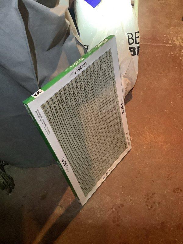 Responded to service call for underperforming furnace. Performed comprehensive system inspection, identified clogged air filter as primary issue affecting airflow and efficiency. Replaced filter with new 16-25-1 model to restore proper system operation.