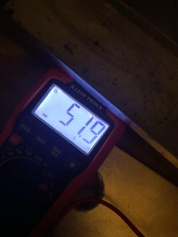 Performed scheduled MVP heating maintenance service on dual-system setup. Conducted comprehensive diagnostic testing of control board circuitry and verified proper voltage readings (5.13V) using digital multimeter. System functioning within normal parameters with all electrical connections secure and operational.