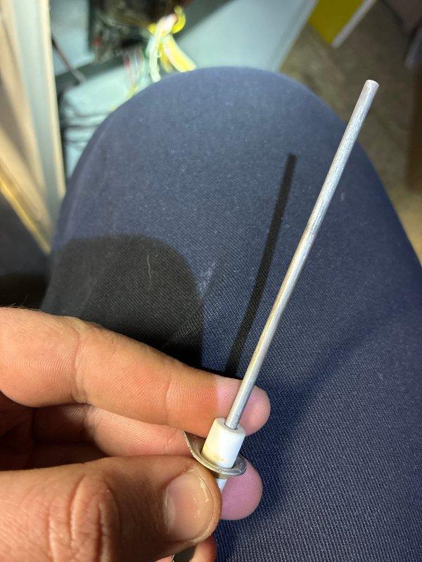 Performed routine heating maintenance service. Inspected control board connections and wiring integrity, ensuring all terminals were secure and properly connected. Replaced igniter element which showed signs of wear to prevent potential ignition failure.
