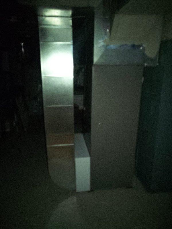 Completed installation of a new 90% efficient Furnace (FRN) and Air Conditioning system in customer's basement. Installation included proper venting with PVC pipes, connection to existing ductwork, and drainage setup with condensate removal system. All components were properly secured and tested for optimal performance.