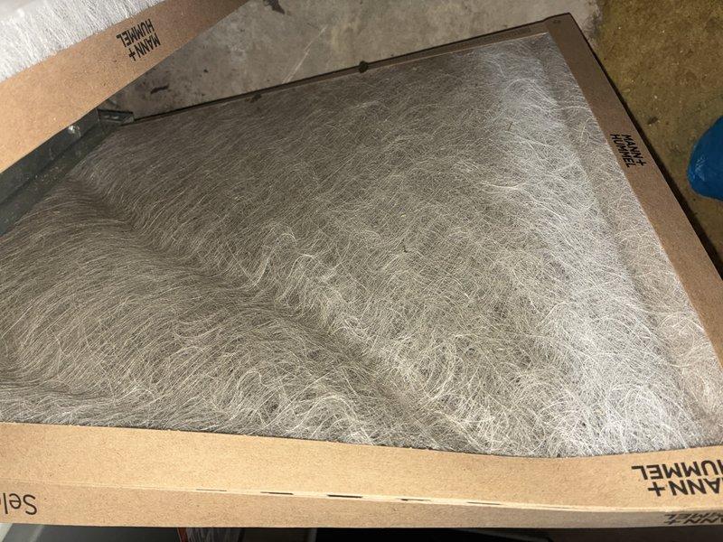 Completed recurring heating maintenance service on both sides of 8-year-old duplex system. Inspected copper piping showing signs of corrosion and mineral buildup near shutoff valve. Replaced deteriorated fiberglass insulation material to improve system efficiency.