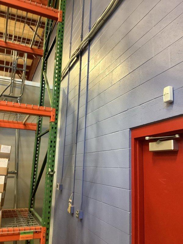 Completed installation of a Liberty Pump sump system and utility sink in warehouse area. Successfully ran water supply and drainage lines through firewall from store room to warehouse. Installed all components according to manufacturer specifications and verified proper operation before completion.