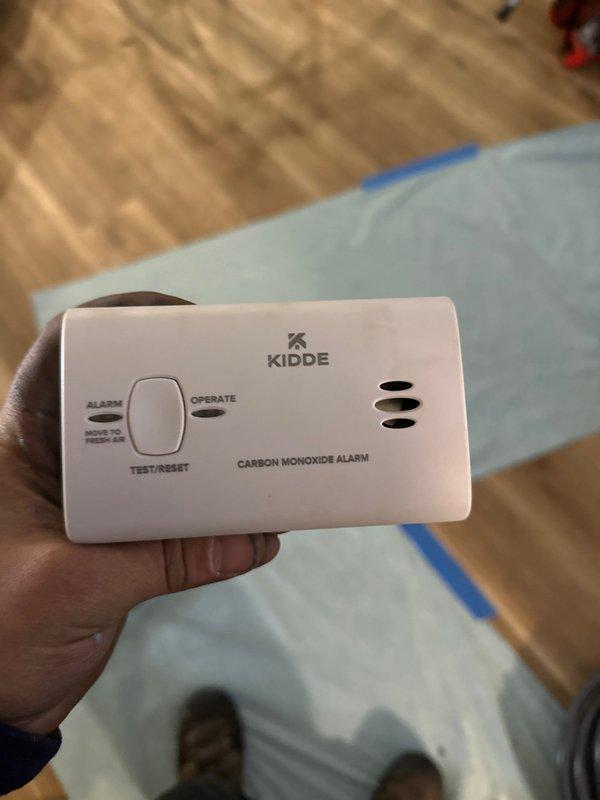 Successfully installed 80% furnace with 2410 configuration on bottom. Repositioned evaporator coil for improved service access and connected drainage system with PVC piping. Installed new carbon monoxide detector for safety compliance.