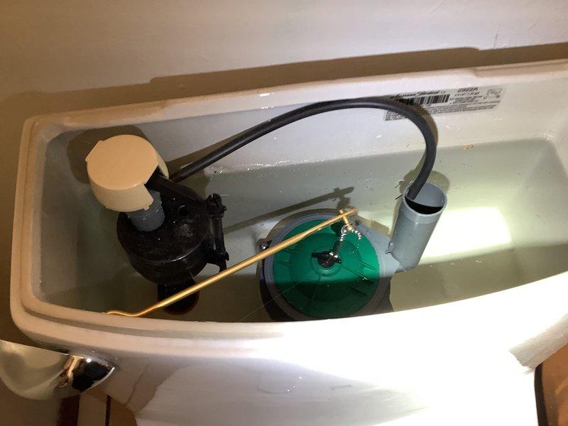 Successfully replaced two American Standard toilets (model #2034314.020) in master bedroom and basement. Installed new wax rings due to deterioration of existing seals and replaced supply lines while utilizing existing functional shut-off valves.
