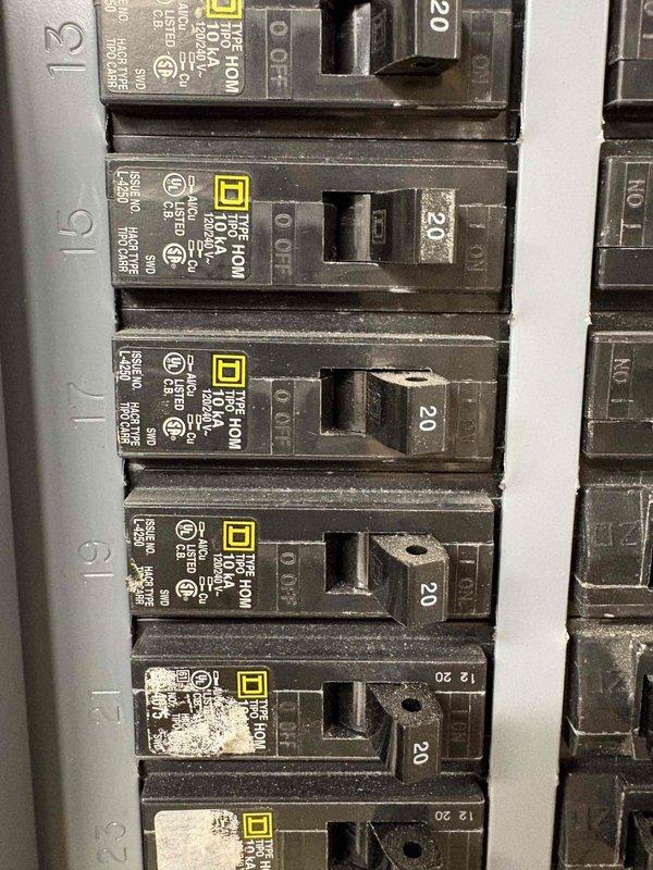 Conducted full evaluation of 26-year-old furnace system in residential basement requiring replacement. Inspected existing ductwork configuration, electrical panel capacity (noting six 20-amp circuit breakers), and current installation setup. Provided comprehensive replacement estimate for new furnace system with appropriate specifications to replace aging equipment.