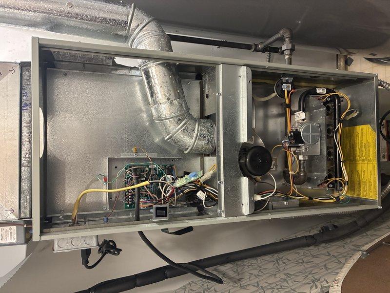Responded to no heat call where customer reported prior ignitor replacement. Diagnosed faulty ignitor as cause of failure. Removed old ignitor and installed new replacement part. Tested system operation and verified proper ignition sequence. Unit now functioning normally and providing heat.
