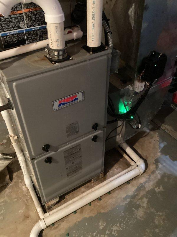 Responded to service call for thermostat malfunction during storm conditions. Inspected furnace system and internal components, noting wiring connections and control module functionality. Diagnosed and resolved thermostat calibration issue causing temperature misreading and cycling problems.