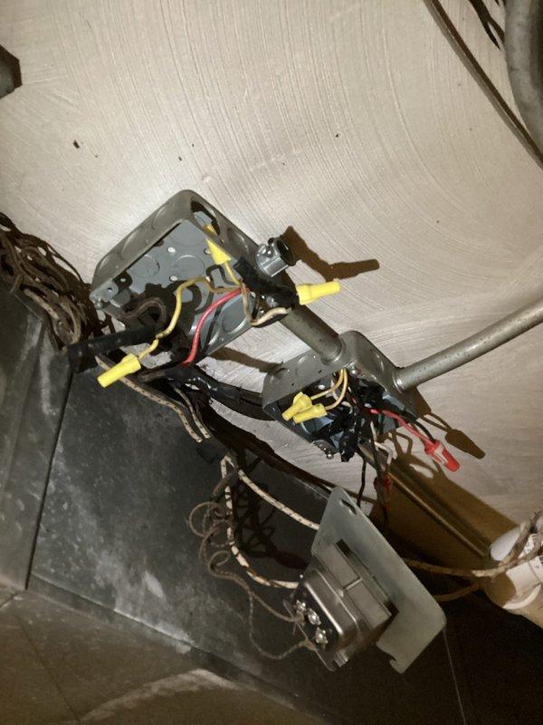 Responded to service call for furnace repeatedly tripping breaker in older home. Upon inspection, found exposed junction box wiring with improper connections and aging electrical panel with multiple code violations. Secured loose wiring in junction box, replaced faulty breaker serving the furnace circuit, and verified proper operation of furnace through multiple test cycles.
