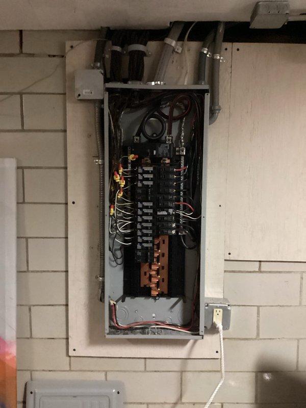 Responded to service call for furnace repeatedly tripping breaker in older home. Upon inspection, found exposed junction box wiring with improper connections and aging electrical panel with multiple code violations. Secured loose wiring in junction box, replaced faulty breaker serving the furnace circuit, and verified proper operation of furnace through multiple test cycles.