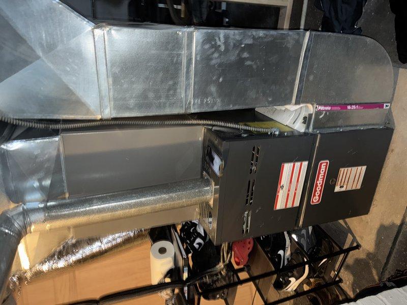 Responded to service call for non-operational Goodman furnace. Upon inspection, discovered loose connections at the control board. Tightened and secured mounting screws on control board components, restoring proper electrical contact. Tested system after repair with successful ignition and normal operation confirmed.