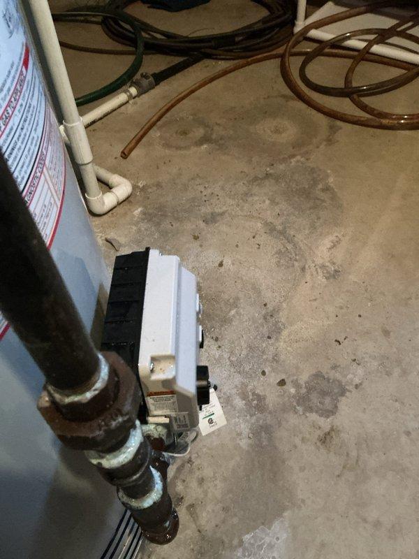 Responded to customer complaint regarding gas odor from hot water heater and improper installation concerns. Upon inspection, identified and corrected gas connection issues that were causing the leak. Installed expansion tank according to current plumbing code requirements, ensuring proper mounting and connection to the copper supply lines. System now operates safely with no gas leaks detected.