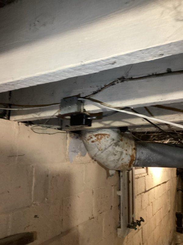 Completed electrical repair by establishing proper power connections from basement panel to restore functionality to bedroom and hallway lighting. Identified and addressed faulty wiring in the circuit breaker panel that was causing power interruption to the affected areas. No additional parts were required beyond standard truck inventory.