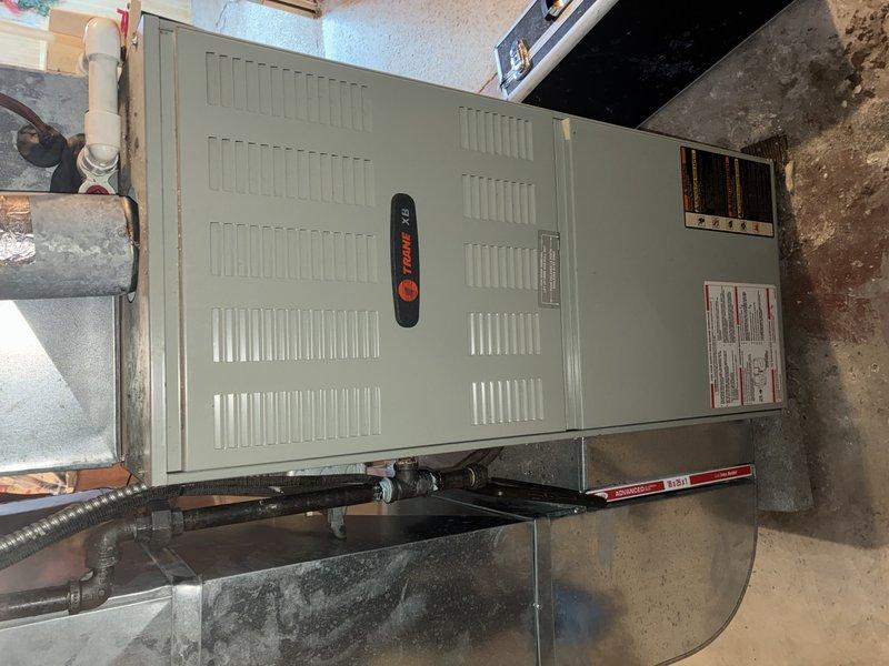 Performed routine maintenance on 3-year-old MVP Trane furnace. Inspected electronic ignition system, including MCR 729-M automatic ignition board, and verified all wire connections were secure. System operating normally with no issues detected.