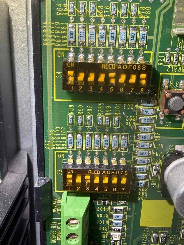 Performed scheduled furnace maintenance service for MVP customer. Inspected control board components including DIP switches and terminal connections. Replaced 413 filter and water panel as part of routine preventative maintenance to ensure optimal heating system operation.