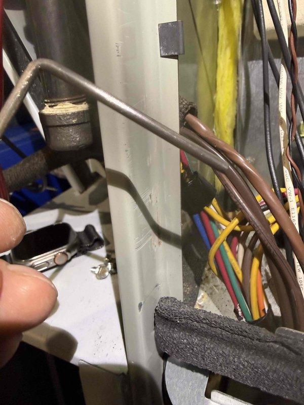 Performed scheduled MVP Heating maintenance service. Inspected electrical connections and wiring in utility panel, ensuring proper installation and secure connections. Conducted combustion analysis using Bacharach analyzer, confirming optimal system efficiency (92.9%) with acceptable O₂ (8.5%), CO₂ (7.0%), and CO (19 ppm) levels for natural gas operation.