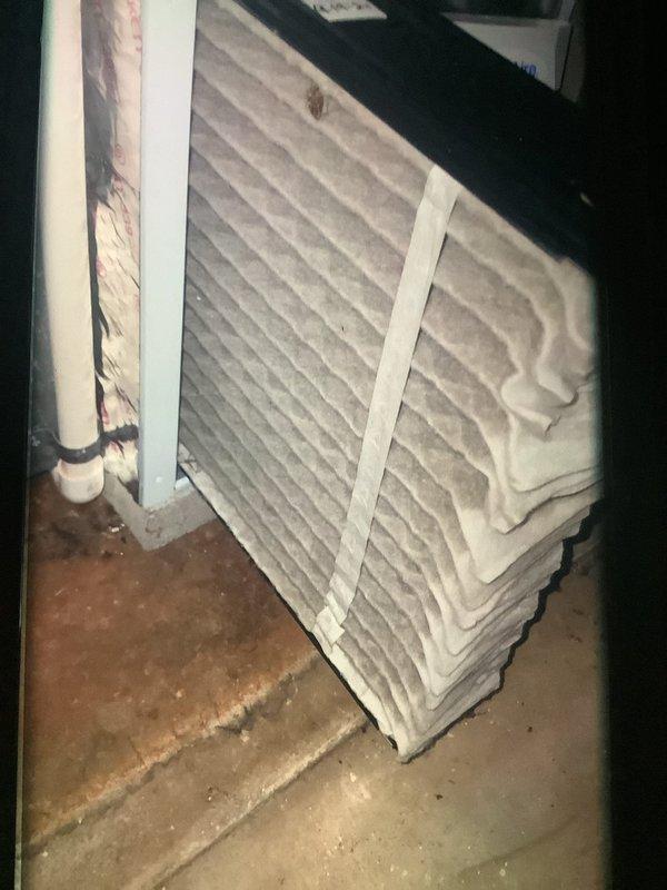 Performed scheduled MVP maintenance service on 1-year-old heating system. Inspected and replaced dirty air filter showing significant dust accumulation. Examined heat exchanger surface which displayed normal operational patterns with no signs of damage or excessive wear.