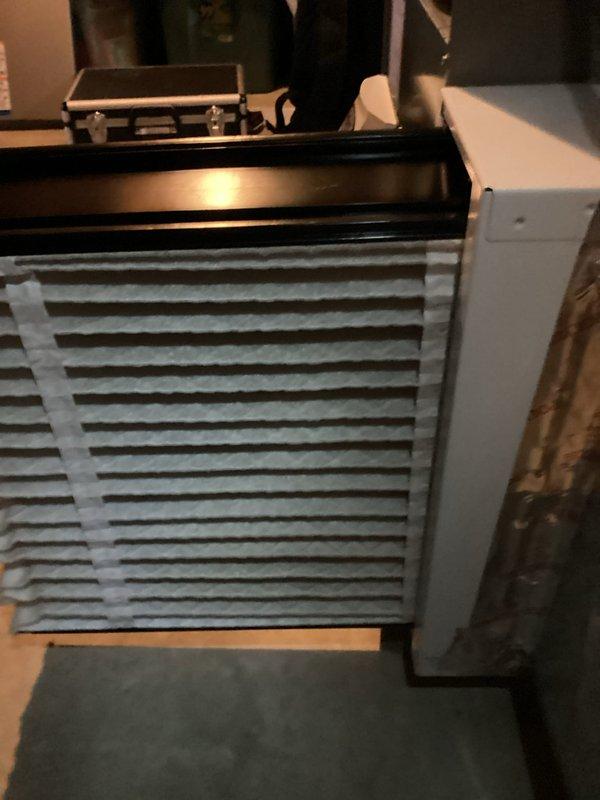Performed scheduled MVP Heating Visit on residential HVAC system. Inspected furnace unit, ventilation components, and associated ductwork in utility area. Replaced air filter with new pleated filter to maintain system efficiency and proper air flow.