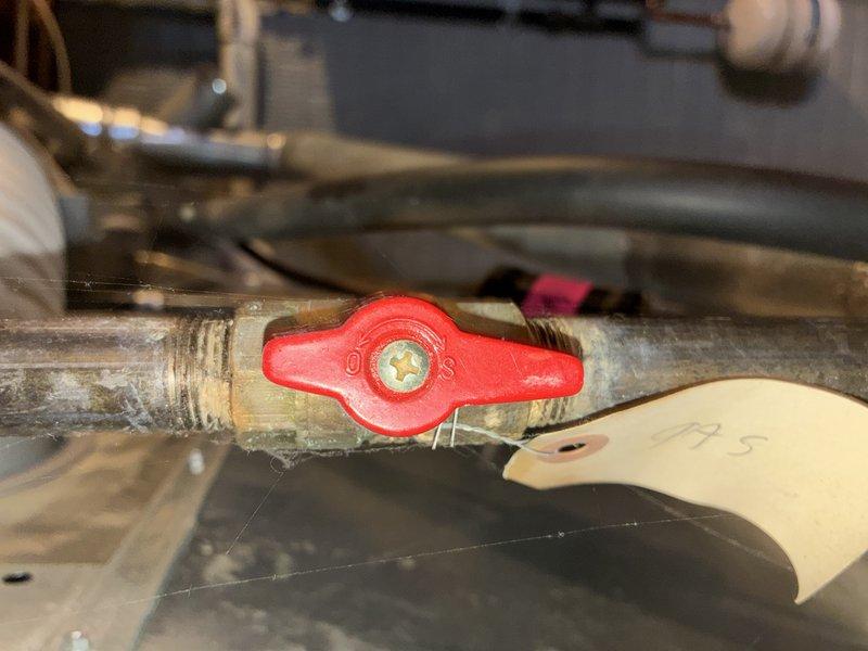 Performed comprehensive MVP heating maintenance on 5-year-old Lennox furnace system. Inspected all components including ductwork connections and condensate drainage system with PVC piping. Checked and verified proper operation of gas supply ball valve with red handle. System is functioning within normal parameters.