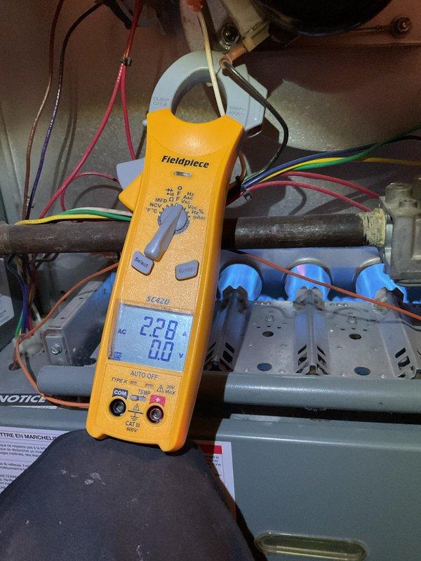 Performed diagnostic service on 12-year-old furnace exhibiting intermittent cold air issues. Conducted amperage testing with clamp meter on blower motor and verified proper operation of gas valve assembly. System is now functioning correctly with proper ignition sequence and consistent heat output.