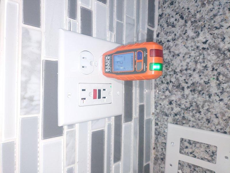 Responded to service call for kitchen outlet with no power and circuit overload issues when microwave operates simultaneously with other appliances. Performed electrical diagnostics using multimeter on GFCI outlet and standard receptacle. Located and repaired loose connections in junction box within utility space that were causing intermittent power loss. Tested all circuits after repair to confirm proper load distribution and functionality.