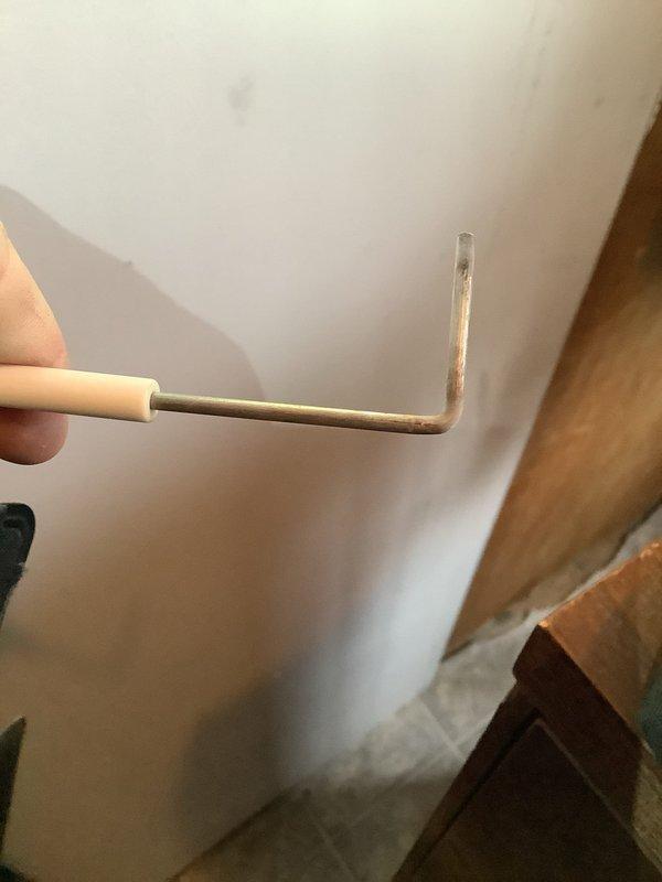 Responded to service call for non-operational furnace (approx. 5 years old). Diagnostic inspection revealed faulty flame sensor, which was showing signs of corrosion. Cleaned and tested the flame sensor, restoring proper ignition sequence. System now operating within normal parameters with consistent flame detection.