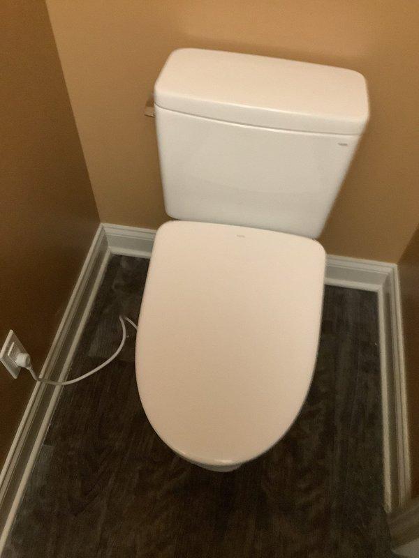 Successfully installed two customer-supplied toilets. Removed existing fixtures, prepared toilet flanges, connected water supply lines, and secured new toilets to the floor. Performed leak test on both installations with no issues detected.