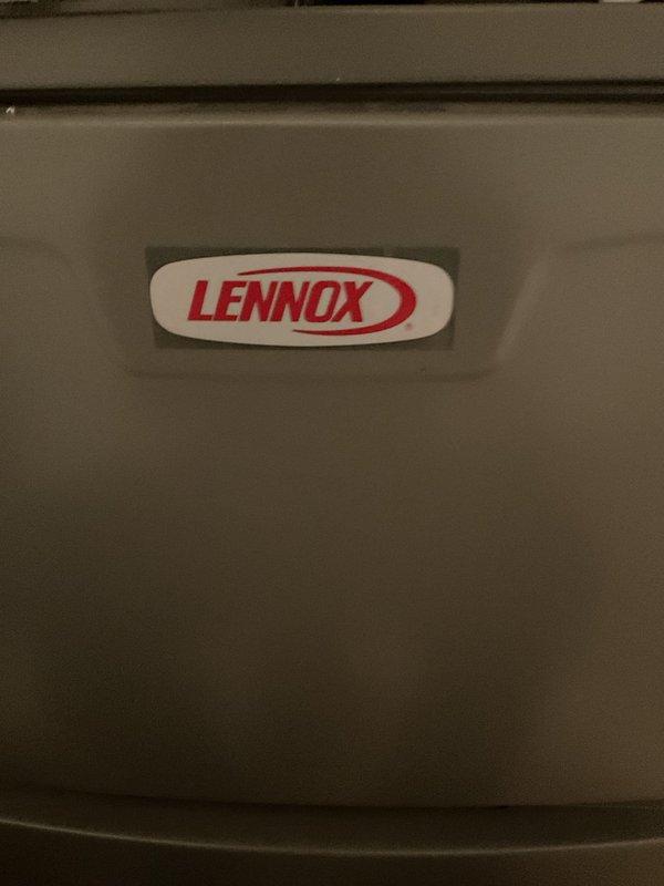 Performed routine heating maintenance service on Lennox HVAC system per MVP customer agreement. Inspected all components including the Aprilaire humidifier mounted on the ductwork. System operating within normal parameters; no issues identified during service visit.