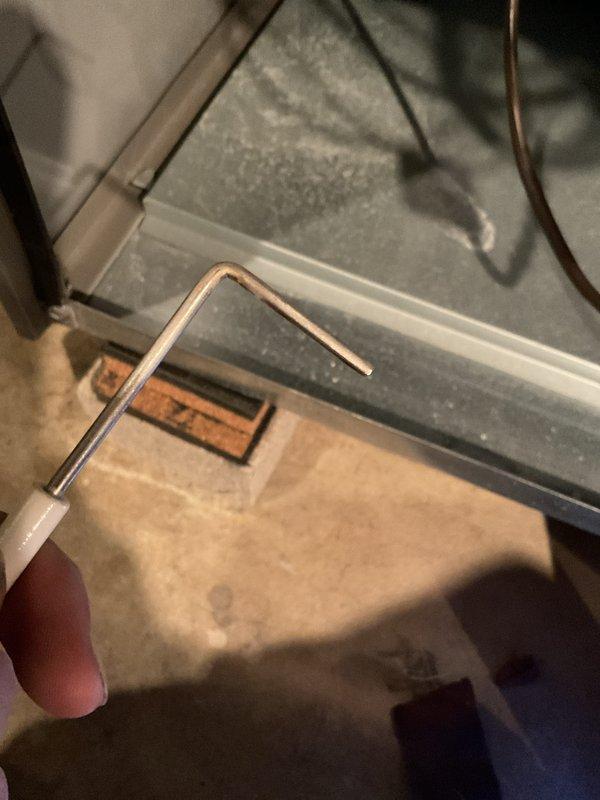 Performed scheduled MVP heating maintenance service. Used hex key to access system components and conducted electrical diagnostics with multimeter, confirming proper voltage reading of 50.6V. System is operating within normal parameters.