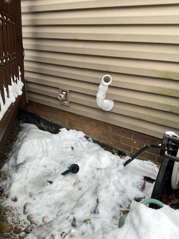 Removed old hot water tank and successfully installed new tankless water heater system, including upsizing gas line, connecting water lines to existing verticals, and installing new PVC exhaust through current vent hole. Installed condensation pump with discharge line to nearest floor drain and upgraded electrical outlet to duplex to accommodate both the new heater and pump systems.