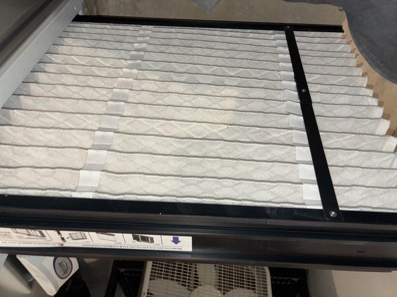 Completed routine heating maintenance service on Lennox HVAC system less than one year old. Inspected furnace components, connections, and ventilation system. Verified clean condition of pleated air filters and proper system operation.