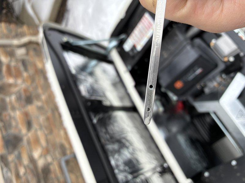 Performed scheduled maintenance on Generac generator. Inspected oil filter system and measured spark plug gaps. Generator was previously incorrectly installed under HVAC unit; confirmed proper clearance and ventilation requirements for safe operation.