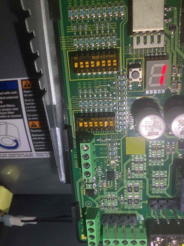 Performed routine maintenance on 3-year-old furnace system. Inspected and tested electronic control boards including circuit board with ALCD ADF08S/ADF07S chips and seven-segment display. Verified proper function of all electrical components, connections, and motor assembly with no issues found.