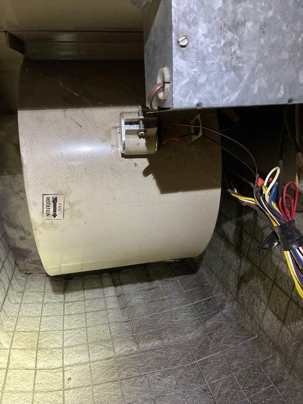 Performed scheduled MVP heating system maintenance that had been rescheduled to 2/4. Inspected ductwork connections, electrical wiring, and filter media components. System appears functional with normal wear consistent with age.