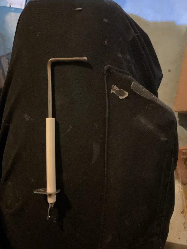 Performed scheduled MVP furnace maintenance on 4-year-old unit. Inspected and documented condition of pleated air filter, which appeared to be in serviceable condition. Conducted temperature differential testing using probe thermometer to verify proper system operation and heating performance.