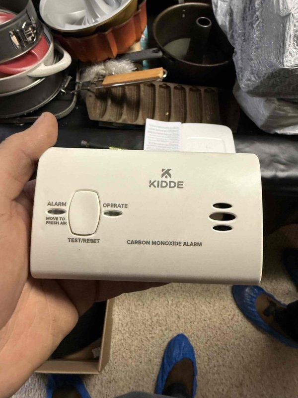 Completed installation of a 90% Furnace and Air Conditioning system. Installed new FLNR 35 fuses in the electrical junction box and mounted a Kidde carbon monoxide detector to ensure proper system safety and code compliance.