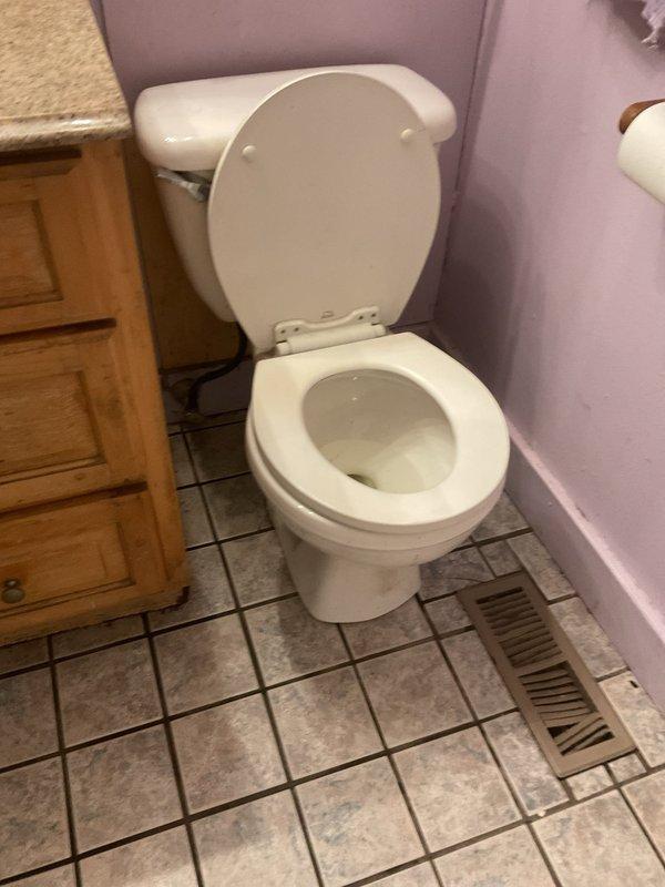 Responded to emergency service call for broken pipe near shower in 78-year-old home built on slab. Upon inspection, found severely corroded supply pipe that had rotted through and detached, causing water leakage. Replaced damaged section with new copper piping, restored water flow, and verified proper operation with no leaks.