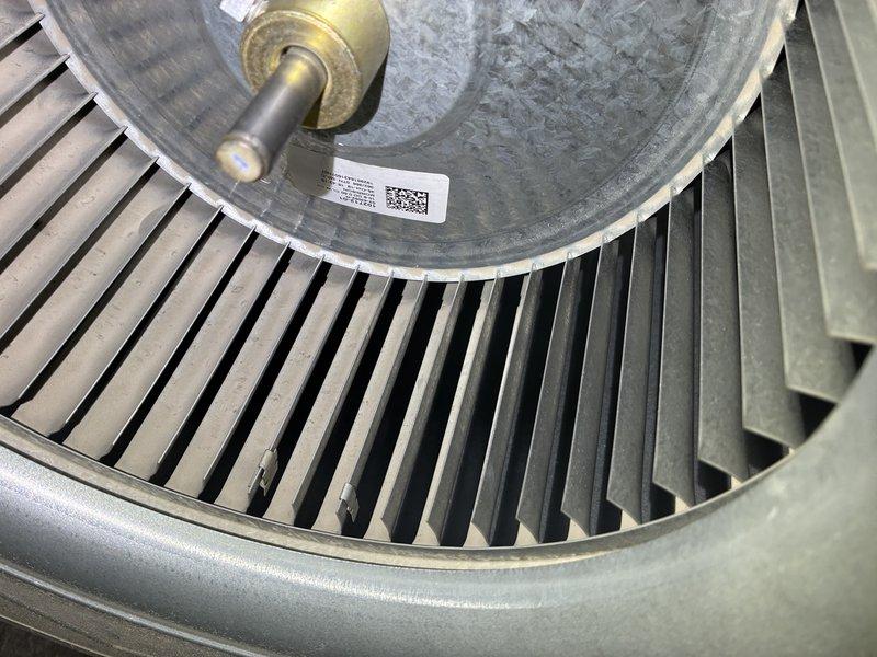 Performed scheduled heating maintenance visit on customer's HVAC system. Inspected internal components including circuit board, blower assembly, and gas valve. Examined blower wheel and fan assembly for proper operation and cleaned components to ensure optimal system performance.