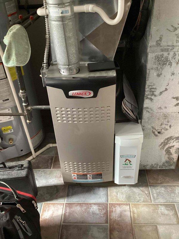 Completed routine maintenance service on a 6-year-old gas furnace. Inspection revealed normal operation with no significant issues. Evaluated ductwork system and advised customer on potential duct cleaning options to improve system efficiency.