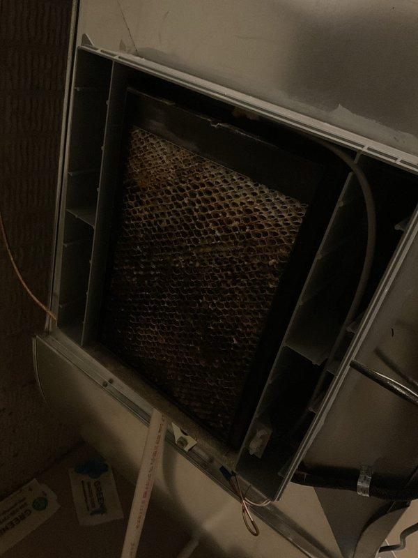 Performed scheduled furnace maintenance service, discovering significant dirt and debris accumulation on heat exchanger coil requiring thorough cleaning. Inspected system components using diagnostic tools and restored unit to proper operating condition, improving system efficiency and extending equipment lifespan.