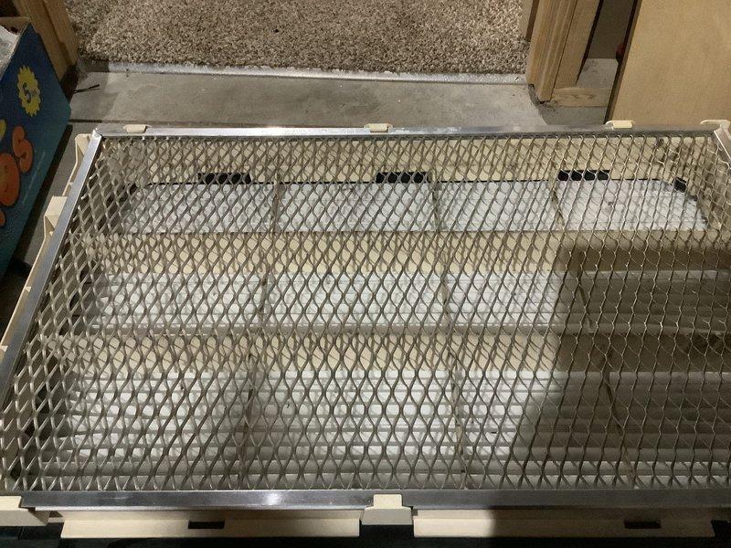 Responded to customer-reported humidifier leak. Inspected HVAC system in basement area, noting water staining on concrete floor beneath the unit. Serviced leaking humidifier (Aprilaire 5000 model) and replaced the existing metal mesh filter. Discussed replacement options for furnace filter, with customer requesting hospital-grade filtration; advised that specialized filter may need to be ordered.