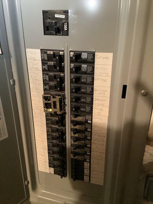 Inspected 13-year-old AO Smith water heater which is not producing hot water and requires frequent resets. Verified electrical connections at panel, confirmed 240V supply to unit. Determined unit has reached end of service life; provided customer with replacement options for new water heater installation.