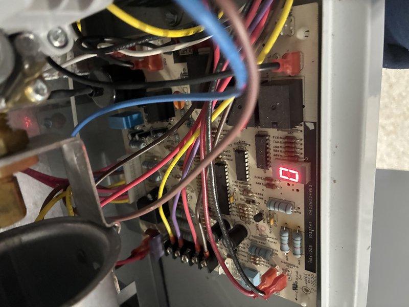 Performed scheduled MVP heating maintenance on 3 systems. Inspected circuit board components and connections, confirming proper operation of control system as indicated by LED display readout. Examined air handler installation in crawl space, checking PVC ducting, flexible return duct, and refrigerant lines. Evaluated space requirements and discussed options for whole house humidifier installation as requested by customer.