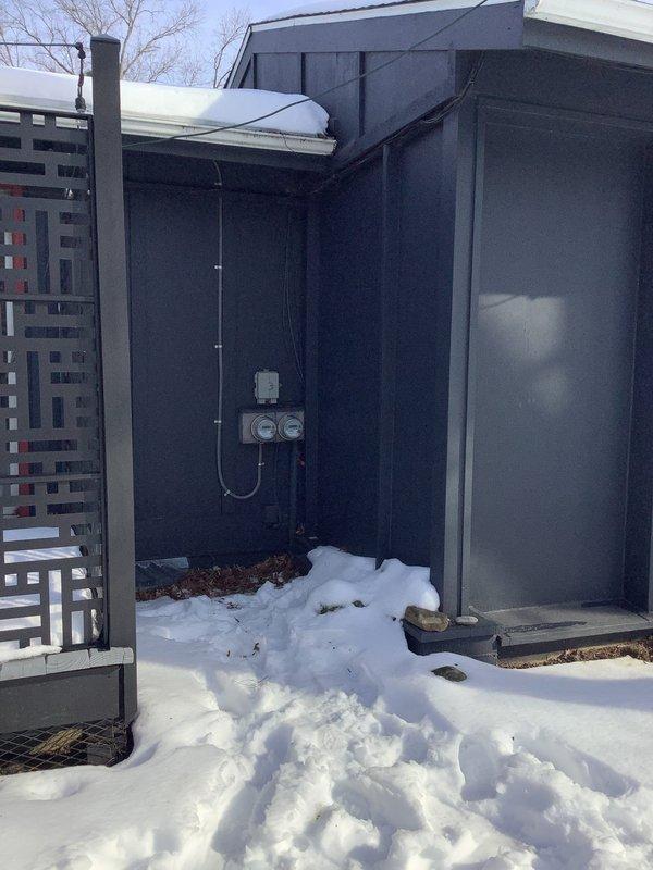 Completed diagnostic inspection of 60-year-old residential electrical panel exhibiting voltage fluctuations. Identified outdated panel and deteriorated service entrance components as root causes of dimming lights when appliances operate. Recommended panel upgrade and service entrance replacement to resolve inconsistent power delivery and prevent potential safety hazards.