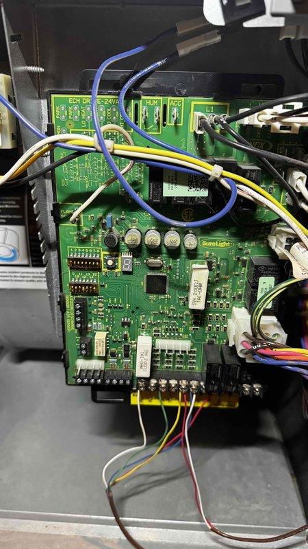 Performed annual maintenance on 3-year-old MVP gas furnace. Conducted combustion analysis showing 82.9% efficiency with CO levels at 32 ppm and stack temperature at 283°F. Inspected control board and wiring connections for proper operation. All systems functioning within manufacturer specifications.