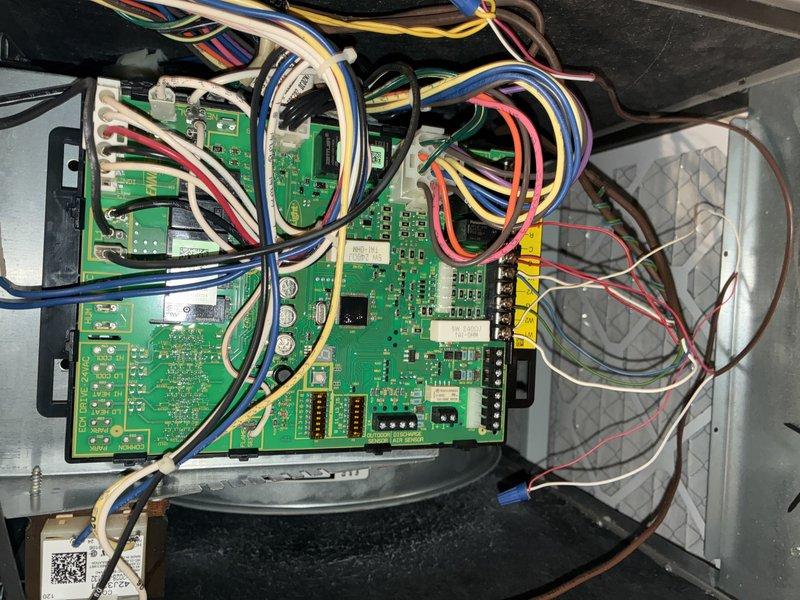 Performed standard furnace tune-up including inspection of ventilation components and comprehensive diagnostic check of the control circuit board. All electrical connections were verified, and system operation was confirmed to be within manufacturer specifications. No operational issues were detected.