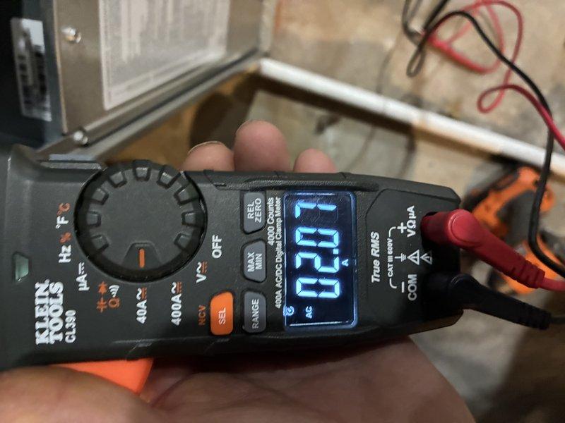Performed scheduled MVP heating maintenance on 2-year-old system. Conducted electrical testing with multimeter to verify proper voltage readings. Inspected internal components including circuit boards, blower assembly, and wiring connections. System operating within normal parameters after service.