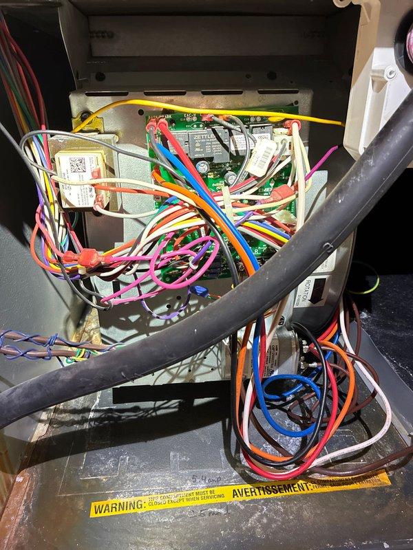 Performed scheduled furnace maintenance for maintenance program customer. Inspected electrical components including circuit board and wiring connections. Examined and verified proper operation of ignition system components including igniter/flame sensor.