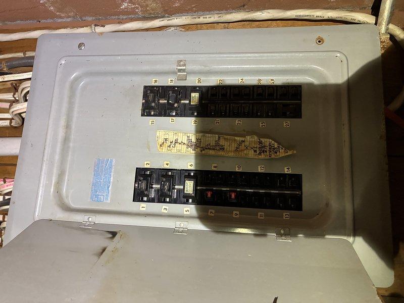 Installed new 240V outlet for customer's dryer as requested. Inspected existing electrical panel which showed signs of aging with somewhat disorganized wiring. Completed installation successfully with proper circuit breaker connection to ensure safe and functional operation of the dryer.