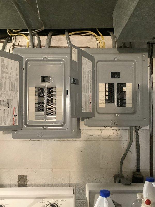 Performed service inspection of transfer switch for Westinghouse 11500Dfc portable generator. Assessed electrical panels and existing HVAC infrastructure to evaluate feasibility of natural gas connection for the generator system. Provided customer with quotation options for both generator and power station solutions as requested.